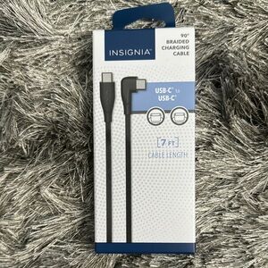 Insignia USB-C to USB-C Braided Charging Cable